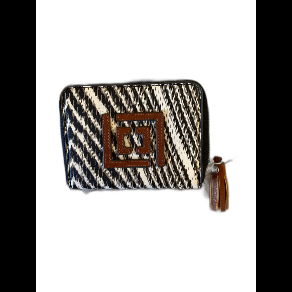 Liz Claiborne Wallet Zebra Animal Print Clutch Purse has 12‎ Credit Card Slots!!